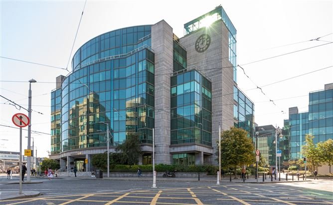 external view of the irish financial services centre