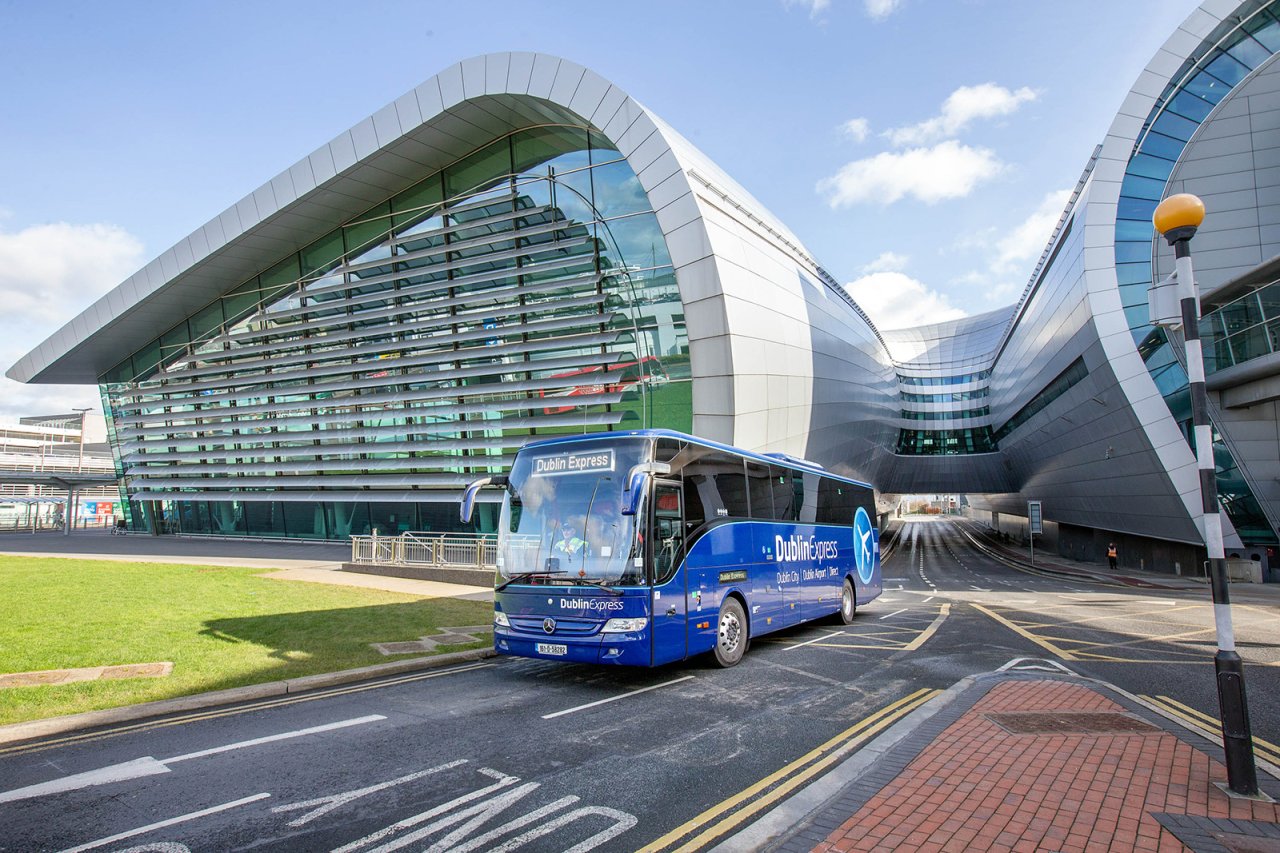 dublin express bus leaving airport